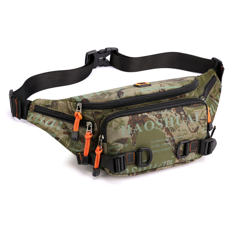 Fanny Pack for Men & Women Water Resistant Large Hiking Waist Bag Pack Carrying All Phones for Running Walking Traveling