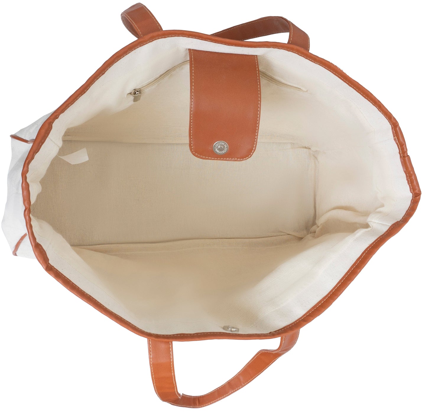 Magid Canvas Slogan Tote "ESCAPE"