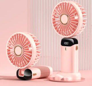 Smart LED Portable Electric Fan: Your Ultimate Cooling Companion