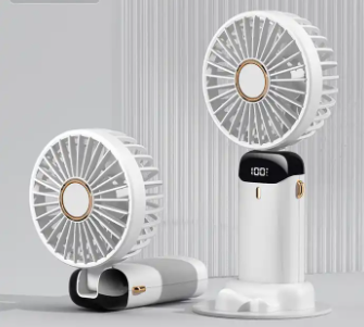 Smart LED Portable Electric Fan: Your Ultimate Cooling Companion