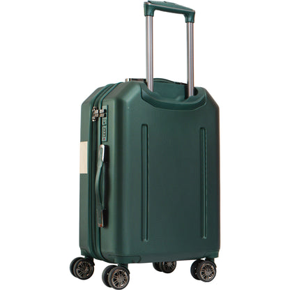 Max Studio ABS Hard Sided 3-Piece The Hexagon Luggage Set