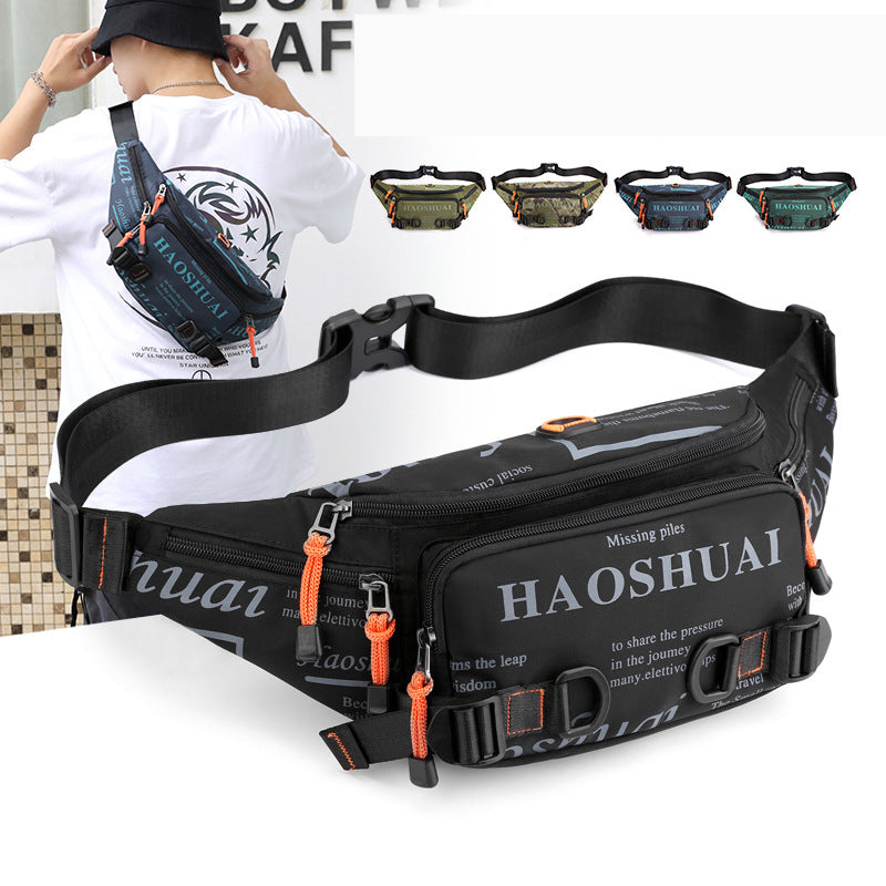Fanny Pack for Men & Women Water Resistant Large Hiking Waist Bag Pack Carrying All Phones for Running Walking Traveling