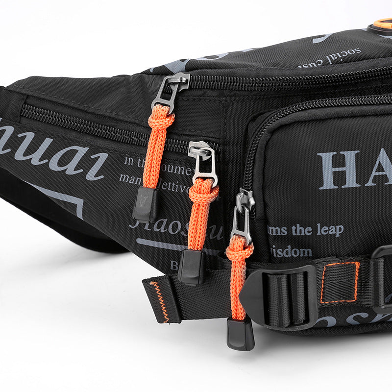 Fanny Pack for Men & Women Water Resistant Large Hiking Waist Bag Pack Carrying All Phones for Running Walking Traveling