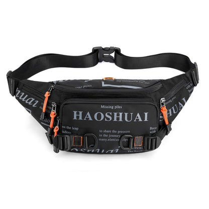 Fanny Pack for Men & Women Water Resistant Large Hiking Waist Bag Pack Carrying All Phones for Running Walking Traveling