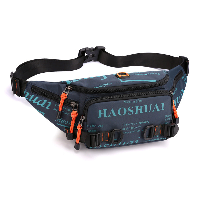 Fanny Pack for Men & Women Water Resistant Large Hiking Waist Bag Pack Carrying All Phones for Running Walking Traveling