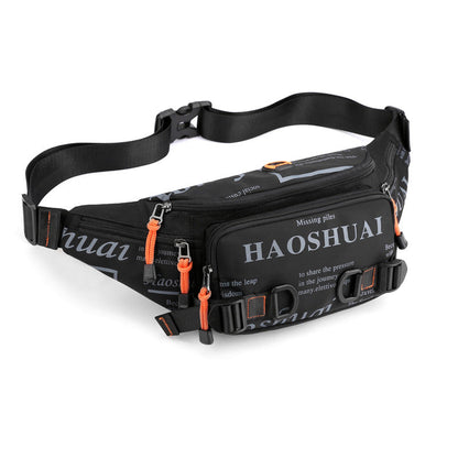 Fanny Pack for Men & Women Water Resistant Large Hiking Waist Bag Pack Carrying All Phones for Running Walking Traveling