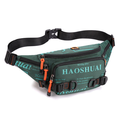 Fanny Pack for Men & Women Water Resistant Large Hiking Waist Bag Pack Carrying All Phones for Running Walking Traveling