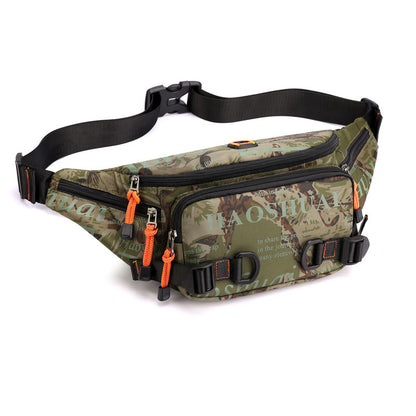 Fanny Pack for Men & Women Water Resistant Large Hiking Waist Bag Pack Carrying All Phones for Running Walking Traveling
