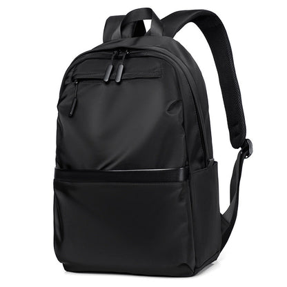 Premium Waterproof High-Density Nylon Backpack for Men & Women | Durable, Fashionable & Lightweight Urban Travel Bag | Black Laptop Backpack for Work, School & Daily Commute | Perfect for Urban Exploration & Minimalist Design Lover