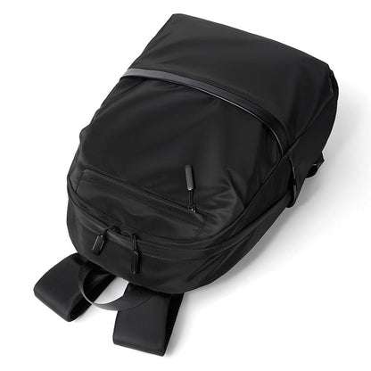 Premium Waterproof High-Density Nylon Backpack for Men & Women | Durable, Fashionable & Lightweight Urban Travel Bag | Black Laptop Backpack for Work, School & Daily Commute | Perfect for Urban Exploration & Minimalist Design Lover