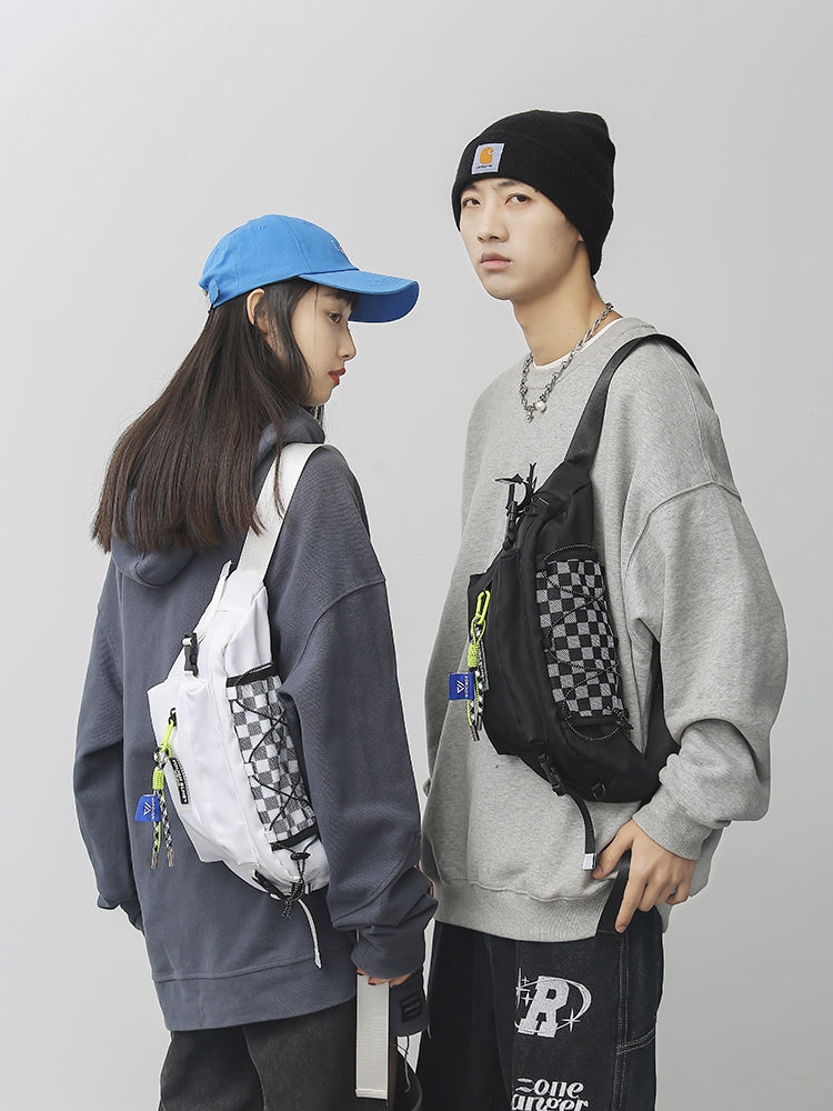 Couple Crossbody Fanny Pack for Men & Women,Large Waist Bag & Hip Bum Bag with Adjustable Strap for Outdoors Workout