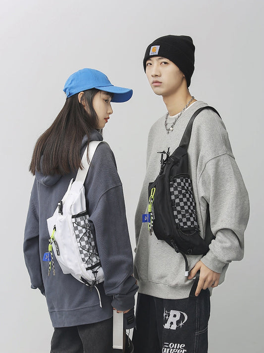 Couple Crossbody Fanny Pack for Men & Women,Large Waist Bag & Hip Bum Bag with Adjustable Strap for Outdoors Workout