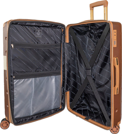 Max Studio Hard Sided ABS 3-Piece The Bucharest  Luggage Set