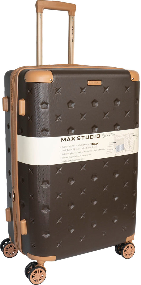 Max Studio Hard Sided ABS 3-Piece The Bucharest  Luggage Set
