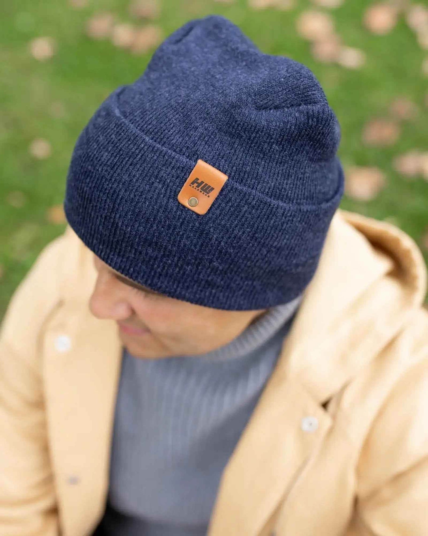 NEW HAAKWEAR H-Stitch Cuffed Beanie - Designed and Made in USA (Patented)