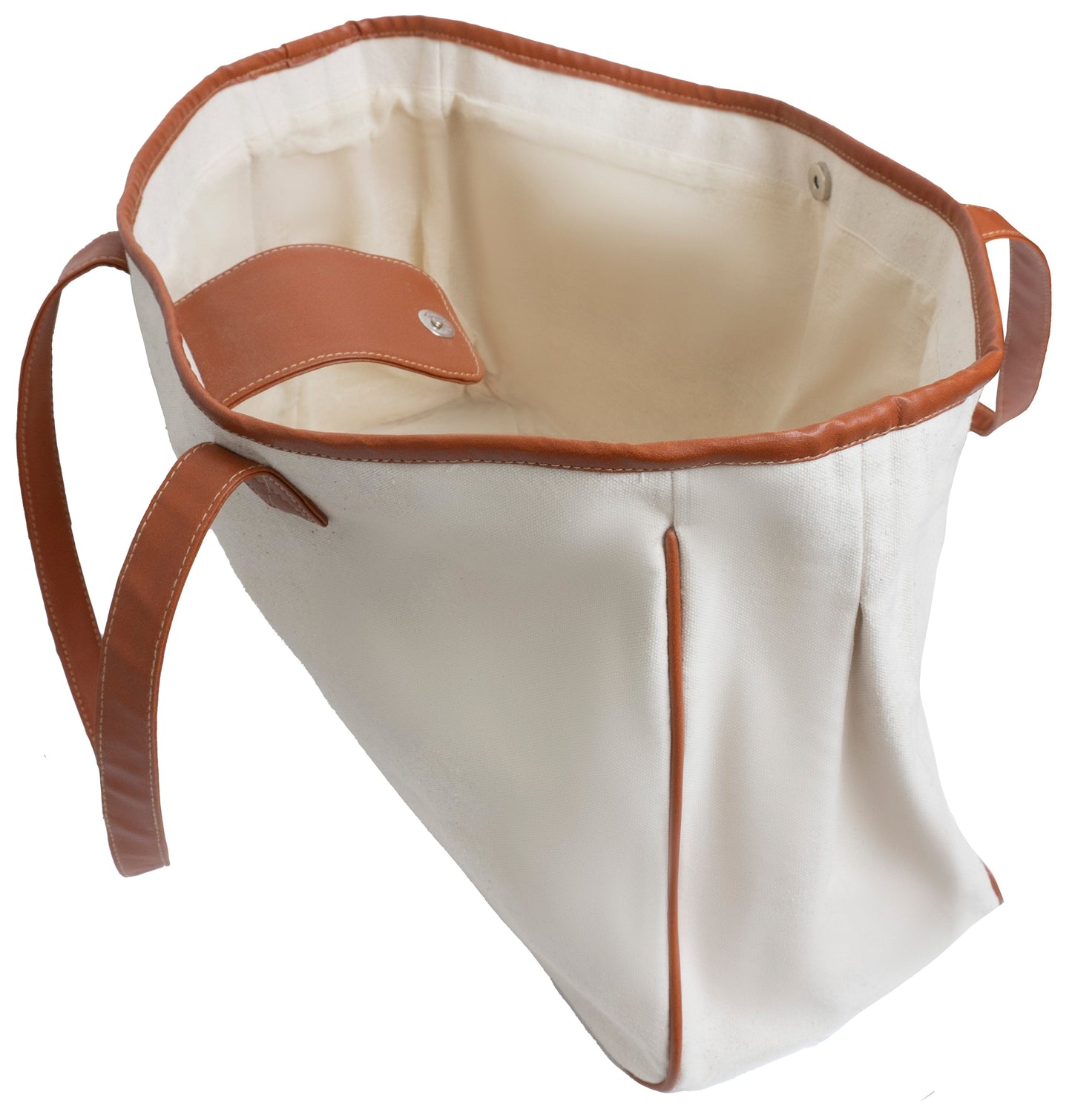 Magid Canvas Slogan Tote "ESCAPE"