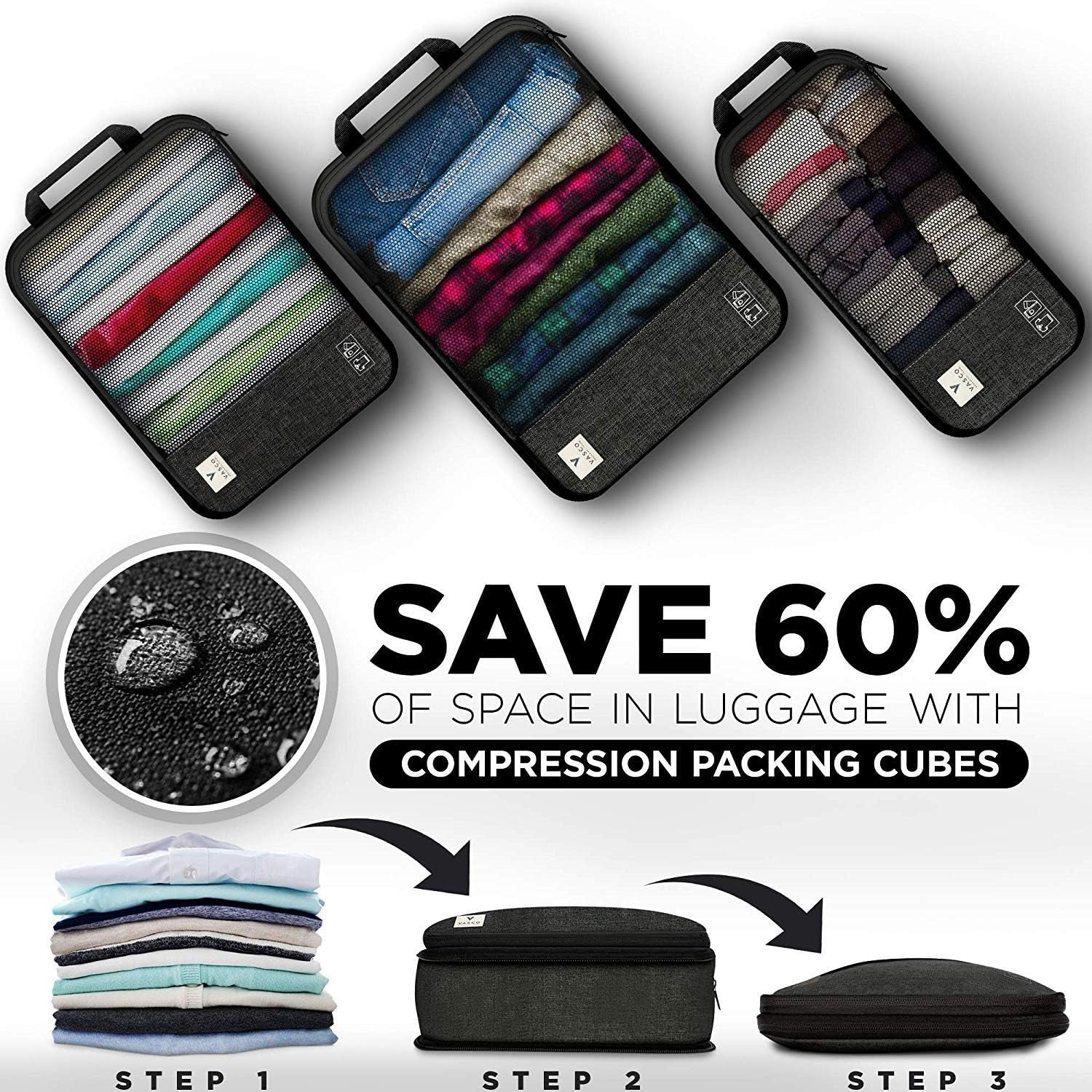 Compression Packing Cubes for Travel