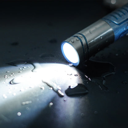 Titanium alloy ultra-bright flashlight with magnetic charging Hanheld Torch