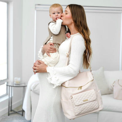 Signature Diaper Bag Pastel Pink